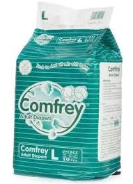 Comfrey (Large) 10 Adult Diapers