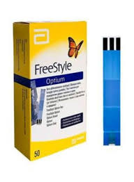 FreeStyle Optium Test Strips, 50pcs