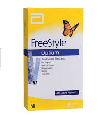 FreeStyle Optium Test Strips, 50pcs