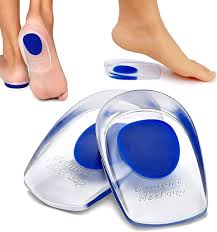 Pairs Gel Heel Pads, Calcaneal Spur Silicone Heel Pad,
