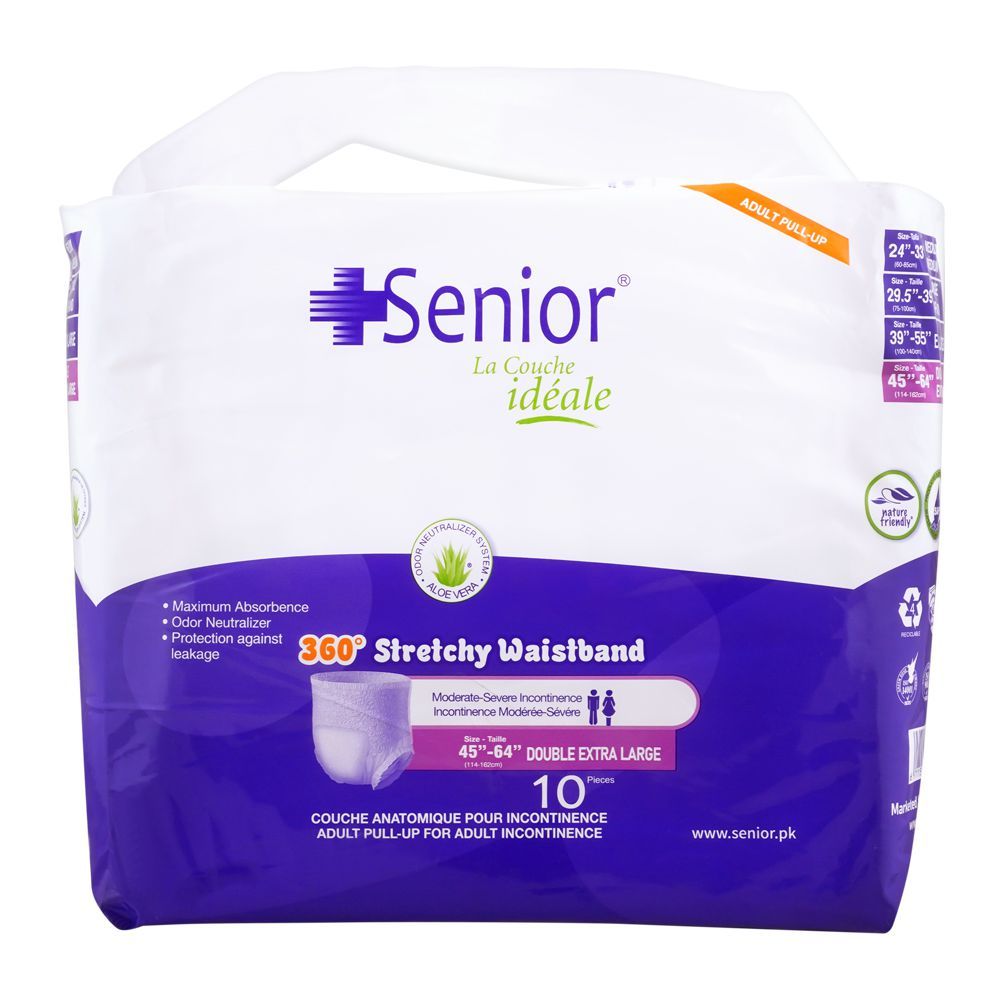 Senior Adult Pull Up Size Xl/XXI 10Pcs