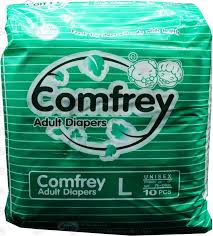 Comfrey (Large) 10 Adult Diapers
