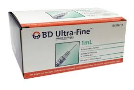 BD 1CC 30G 8mm Syringe 1 ‘S