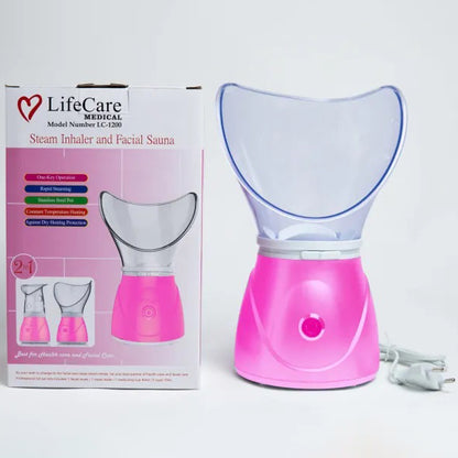 LifeCare Portable Steam Inhaler and Facial Sauna 2 in 1 Steamer