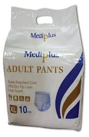 MEDIPLUS ADULT DIAPER XL