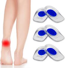 Pairs Gel Heel Pads, Calcaneal Spur Silicone Heel Pad,